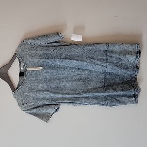 Denim Short sleeve tunic